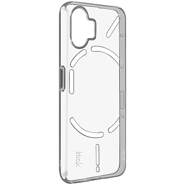 iMak Coque pour Nothing Phone 2 Silicone Souple Fine Légère UX-5  Transparent