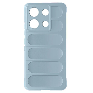 Avizar Coque pour Xiaomi Redmi Note 13 4G Antichoc Silicone Motif texturé 3D Bleu Pâle