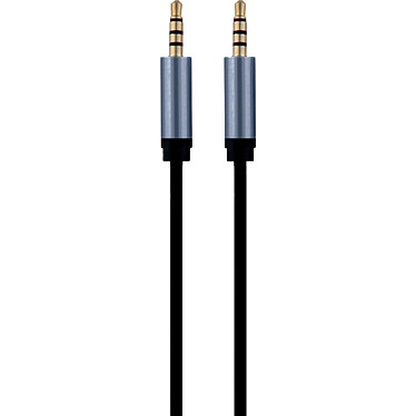 BigBen Connected Câble audio Jack 3,5mm vers Jack 3,5mm 1,5m Noir