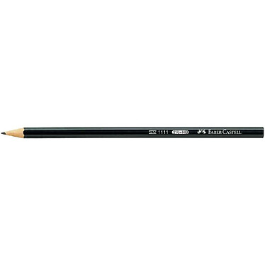 FABER-CASTELL Crayon papier 1111 mine HB x 12