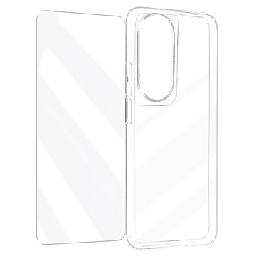 Myway Coque pour Honor 90 Smart Souple Verre Trempé Dureté 9H Transparent