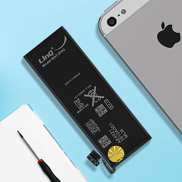 Acheter LinQ Batterie pour iPhone 5 Capacité 1750mAh Parfaitement Compatible Noir