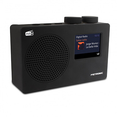 Acheter Metronic 477251 - Radio numérique DAB+ et FM RDS avec écran couleur - noir