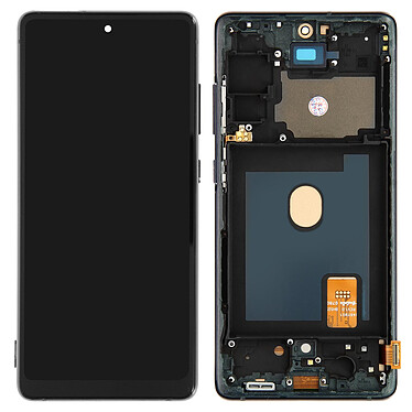 Avizar Bloc Complet pour Samsung Galaxy S20 FE Écran LCD et Vitre Tactile et Châssis Compatible  Noir