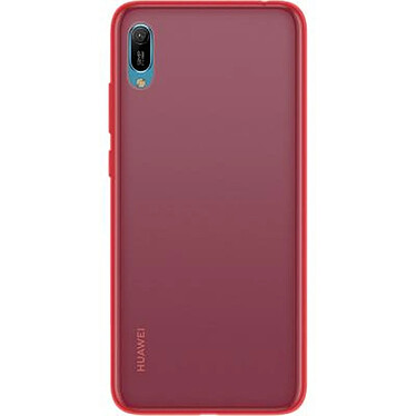 Color Block Pack de Protection Colorblock pour Huawei Y6 2019 Rouge