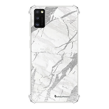 LaCoqueFrançaise Coque Samsung Galaxy A41 anti-choc souple angles renforcés transparente Motif Marbre gris