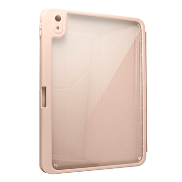 Dux Ducis Étui pour iPad 10 2022 Clapet Multi-position Détachable  Rose