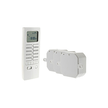Otio Pack chauffage connecté avec télécommande thermostat et modules de chauffage