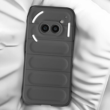 Avis Avizar Coque pour Nothing Phone 2a Antichoc Silicone Motif texturé 3D Noir