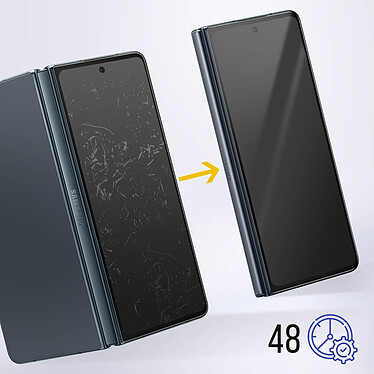 Acheter Avizar Film Écran Externe pour Samsung Galaxy Z Fold 4 5G Hydrogel Flexible Incassable Anti-rayures  Transparent