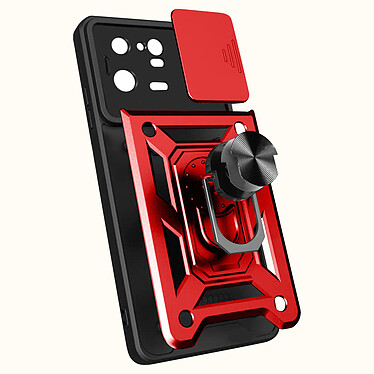 Avis Avizar Coque pour Xiaomi 13 Pro avec Cache caméra et Bague Support Vidéo  Rouge