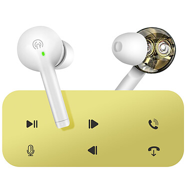 Avis Awei Écouteurs Bluetooth 5.3 Boîtier de Charge Contrôle Tactile Gaming Blanc