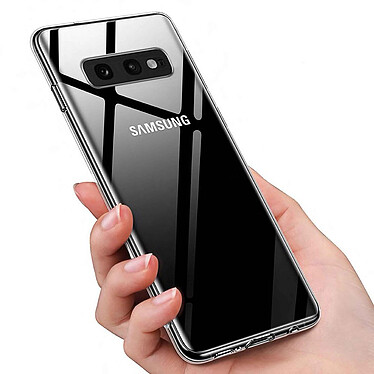 Avis Evetane Coque Samsung Galaxy S10e silicone transparente Motif transparente Motif ultra resistant