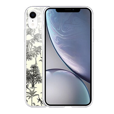 Avis LaCoqueFrançaise Coque iPhone Xr silicone transparente Motif Botanic Evasion ultra resistant