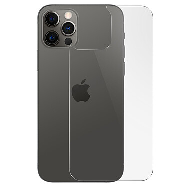 Avizar Film Arrière Apple iPhone 12 Pro Max Verre Trempé Antichoc Antitrace Transparent