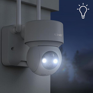 Avis Caméra surveillance + Panneau solaire 3W Capteur PIR Détection humanoïde AI LinQ