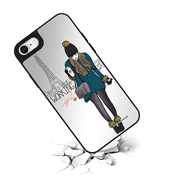 Avis LaCoqueFrançaise Coque iPhone 7/8/ iPhone SE 2020/ 2022 miroir Working girl Design