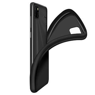 Avizar Coque Huawei Y5p Protection Silicone Gel Flexible Résistant Ultra-fine Noir pas cher