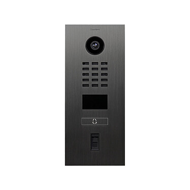 Doorbird - Portier vidéo IP avec lecteur de badge RFID - D2101FV FINGERPRINT Titane