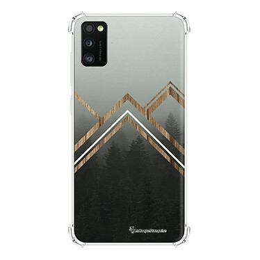 LaCoqueFrançaise Coque Samsung Galaxy A41 anti-choc souple angles renforcés transparente Motif Trio Forêt