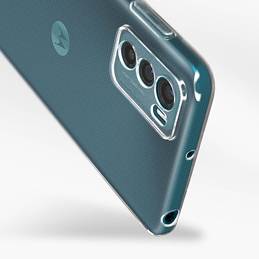 Avis Avizar Coque pour Motorola Moto G42 Silicone avec Verre trempé Dureté 9H transparent
