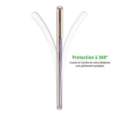Acheter LaCoqueFrançaise Coque Samsung Galaxy S21 5G 360 intégrale transparente Motif Fleurs Beige et Rose Tendance