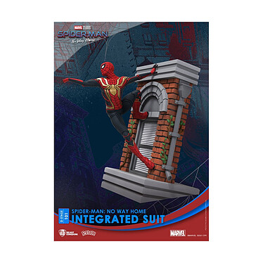 Avis Spider-Man: No Way Home - Diorama D-Stage Spider-Man Integrated Suit 16 cm