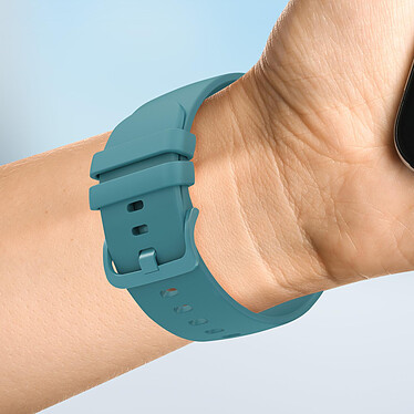 Acheter Avizar Bracelet pour Samsung Galaxy Watch Active 40mm Silicone Souple Turquoise