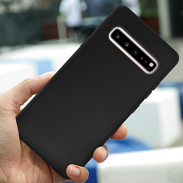 Acheter Avizar Coque Samsung Galaxy S10 5G Protection Silicone Gel Flexible Fine Légère Noir