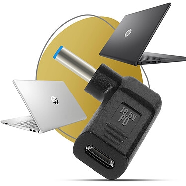 Acheter Avizar Adaptateur de Charge USB-C  vers DC 4.5 x 3.0mm pour Ordinateur HP / DELL