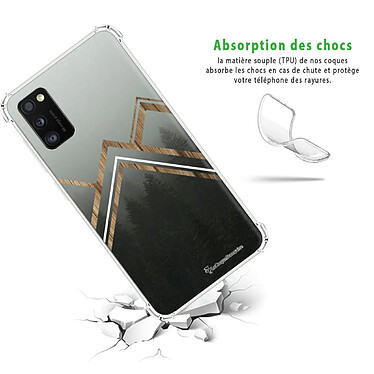 Avis LaCoqueFrançaise Coque Samsung Galaxy A41 anti-choc souple angles renforcés transparente Motif Trio Forêt