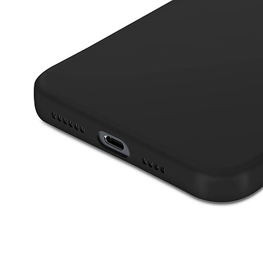 Avizar Coque pour iPhone 16 Plus Silicone Finition Mate Soft Touch Noir pas cher