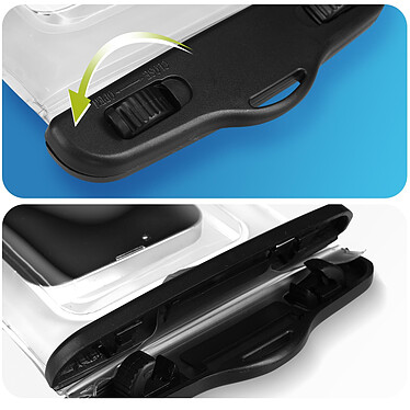 Pochette Muvit Transparente Waterproof IPX8 Tactile pour Smartphone pas cher