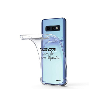 Avis Evetane Coque Samsung Galaxy S10e anti-choc souple angles renforcés transparente Motif Parfaite Avec De Jolis Défauts
