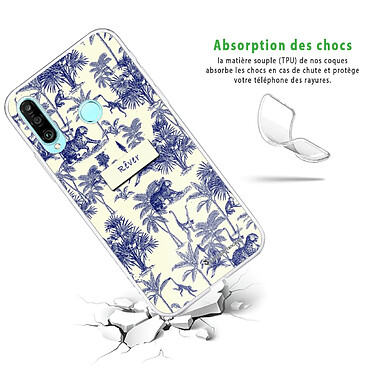 Avis LaCoqueFrançaise Coque Huawei P30 Lite/ P30 Lite XL 360 intégrale transparente Motif Botanic Rêve Tendance