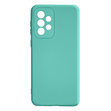 Avizar Coque pour Samsung Galaxy A33 5G Silicone Semi-rigide Finition Soft-touch Fine  Turquoise