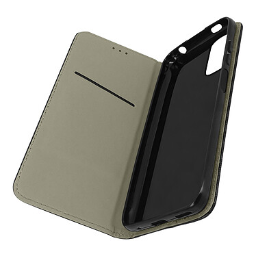Avizar Étui Xiaomi Redmi Note 10 5G et Poco M3 Pro Porte-carte Fonction Support noir