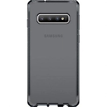 Itskins Coque pour Samsung Galaxy S10 Plus Renforcée Spectrum Clear Noir transparent