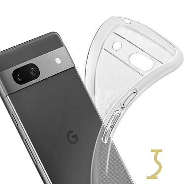 Avizar Coque pour Google Pixel 7a flexible fine et légère  Transparent pas cher