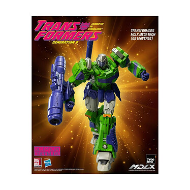 Transformers - Figurine MDLX Megatron (G2 Universe) 18 cm pas cher