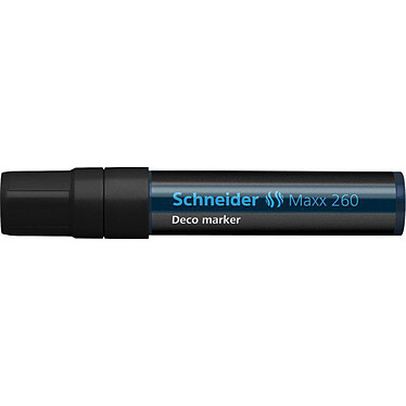 SCHNEIDER Marqueur à craie Maxx 260 Pointe Large 5-15 mm noir