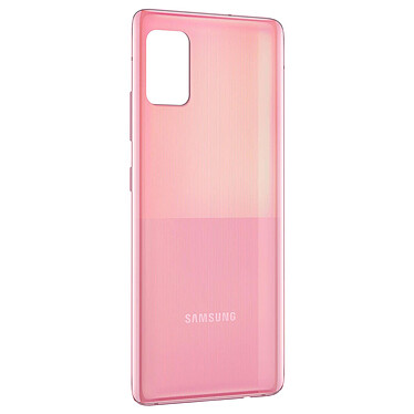 Clappio Cache Batterie pour Samsung Galaxy A51 Adhésif Intégré Rose