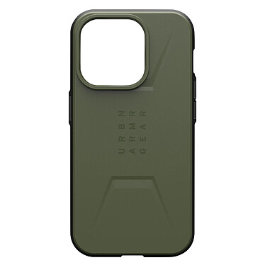 UAG Coque Anti-chutes pour iPhone 15 Pro Anneau MagSafe Vert Olive
