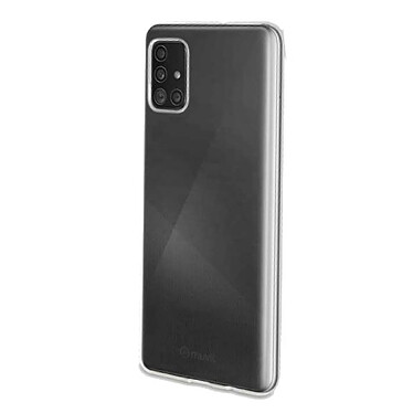 Muvit Coque pour Samsung Galaxy A71 Antichoc Souple Crystal Soft Transparent