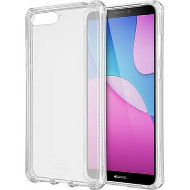 Itskins Coque pour Huawei Y6 2018 Semi-rigide Spectrum Transparent