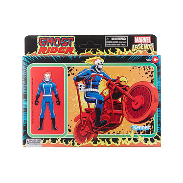 Avis Marvel Legends Retro Collection - Figurine avec véhicule Ghost Rider 10 cm