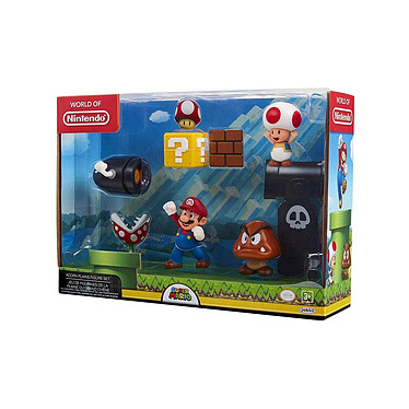 Avis World of Nintendo - Pack 5 figurines Super Mario New  Bros. U Acorn Plains 6 cm