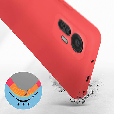 Avis Avizar Coque pour Xiaomi 12 Lite Silicone Semi-rigide Finition Soft-touch Fine  fuchsia