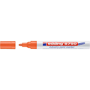 EDDING Marqueur Peinture 8750 Spécial Industrie Orange 2-4 mm x 10