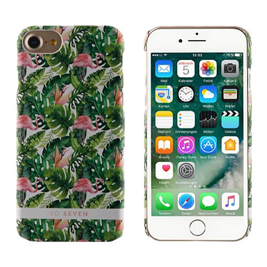 Avis So Seven Powerbank 5000mAh Tropical avec Coque pour Apple iPhone SE / 8 / 7 / 6S / 6 Multicolore